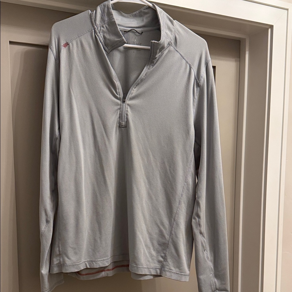 RHONE Light Gray Men's Shirt